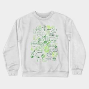 Botanical Illustrations Crewneck Sweatshirt